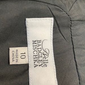 Girls’ Black Silver and Gold formal dress